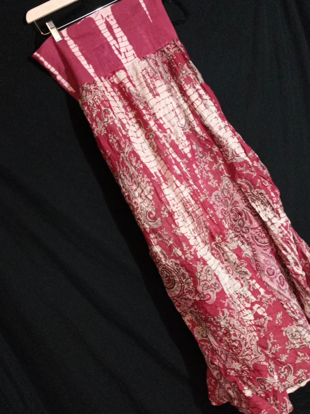 Vintage  Solitaire Boho Convertible Skirt/Dress Size M